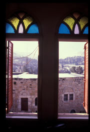 From our window in Ein Karem, under snow. Jerusalem